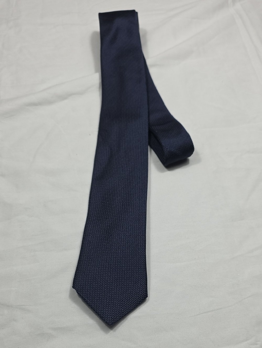 Ted Baker London Dark Navy Slim Tie